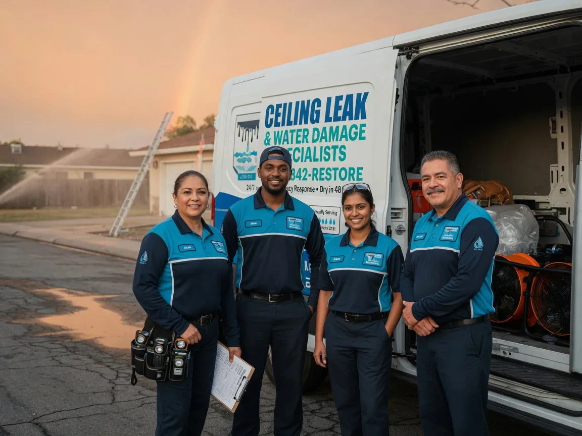 Ceiling Leak Cleanup company in Transfer, PA